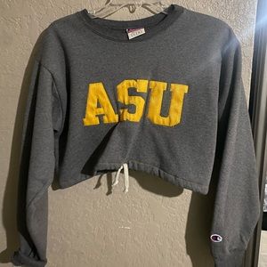 Champion cropped hoodie